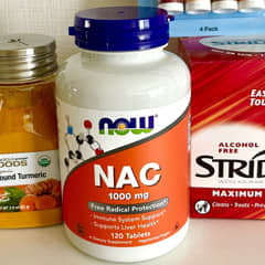 Now Foods - NAC（N-アセチル-L-システイン）1,000mg、タブレット120粒 NAC、600 mg、植物性カプセル 250粒