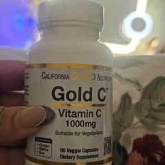カリフォルニアゴールドニュートリション　GoldC™（ゴールドC）1,000mg Amazon.com: California Gold Nutrition Gold C™, USP Grade