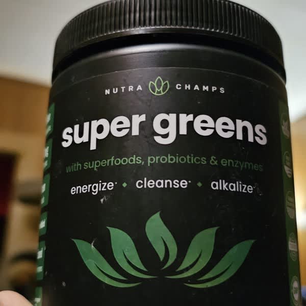 ページ 1 - レビュー - NutraChamps, Super Greens With