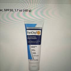 PanOxyl AM, Oil Control Moisturizer, SPF30, 1.7 oz (48 g)
