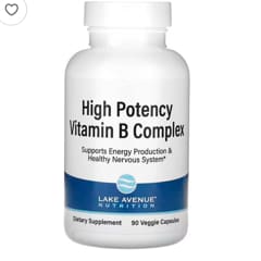 COMPLEX　b High Potency Vitamin B Complex with Thiamin HCI, Niacin