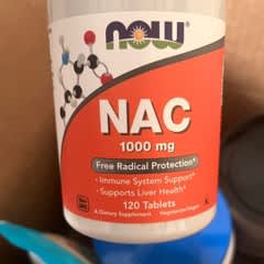 Now Foods - NAC（N-アセチル-L-システイン）1,000mg、タブレット120粒 L-アルギニン、成分量2倍、1,000mg、タブレット120粒
