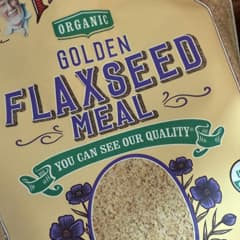 オーガニック・ゴールデンフラックスシードミール、16オンス (453 g)