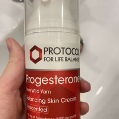 ナチュラル プロゲステロン、リポソマル スキンクリーム、無香、3 oz