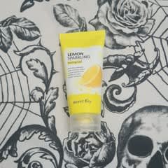 Niin SELAH ポイントスパークリングピーリング レモンスパークリングピーリングジェル、4.05液量オンス（120 ml）