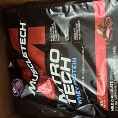Nitro-Tech®（ニトロテック）ホエイプロテイン、ミルク