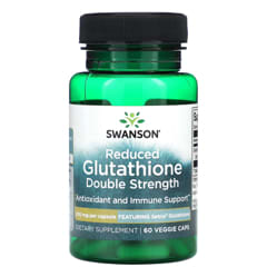 double strength glutathione reviews Page 1 - - Swanson Vitamins, Reduced L-Glutathione, 200 mg, 60 Veggie Caps skin barrier support