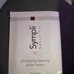 プランピング ビューティシートマスク、5枚、各25ml（0.85液量