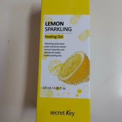 レモンスパークリングピーリングジェル、4.05液量オンス（120 ml）