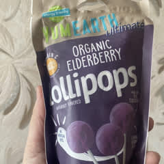 アルティメート、オーガニックエルダーベリーロリポップ、15本、93g