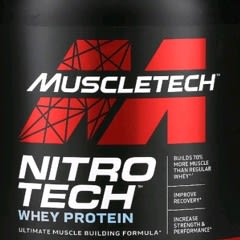 【即日発送】Muscletech Nitro Tech 4lbs 1.81 kg MuscleTech NitroTech Whey Protein – 1.81 Kg (4 Lb