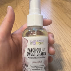Aura Cacia Patchouli Orange Aroma Mist – 4 Oz (ca. 118 Ml) | Natürlicher Duftspray Für Raum & Textilien