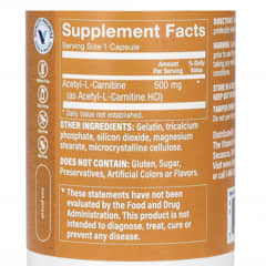 Page 1 - Reviews - The Vitamin Shoppe, Acetyl L-Carnitine, 500 mg, 60  Capsules