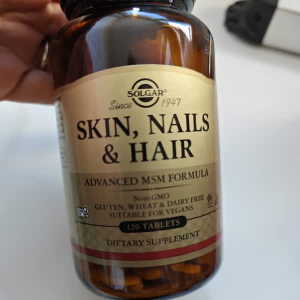 SOLGAR® Skin, Hair, Nails Complex | With MSM, Red Algae, Vitamin