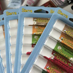 オーガニックリップバームコンボパック、8個パック、各4.25g（.15oz）