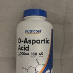 Acido D-aspartico, Non Aromatizzato, 500 G - Foto 6
