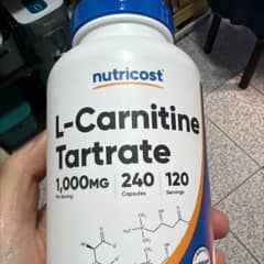 l carnitine tartrate 維他命 老人 頁面1 - 評價- Nutricost, L-Carnitine Tartrate, 240 Capsules (500 mg per Capsule) Fourier Transform Infrared spectroscopy GHK-Cu Research Guide: Copper 5% Dextrose Style:Vegan Capsules (HPMC)