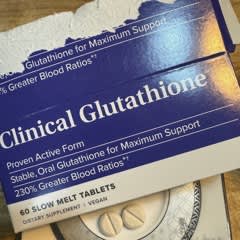 glutathione terry naturally Terry Naturally Clinical Glutathione - 60 Slow Melt Tablets (Pack of 2) main image 1