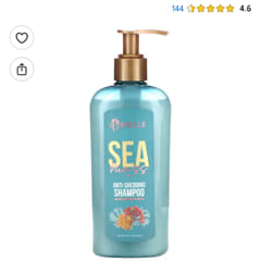 Melce Sparkling Sea Shampoo 2本セット Mielle Organics Hair Care Anti-Shedding Sea Moss Shampoo