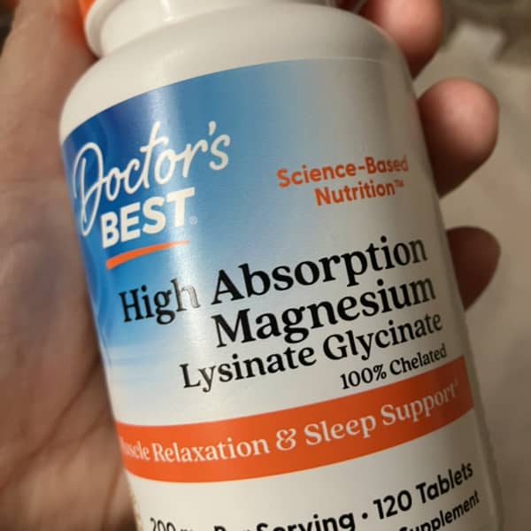 Doctor's Best High Absorption Magnesium, 200 mg Per Serving