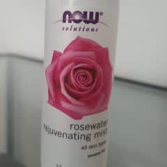 Now Foods Rosewater Rejuvenating Mist 118 Ml - Erfrischender Gesichtsnebel Mit Rosenwasser, Vegan