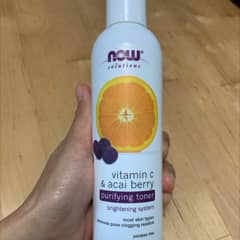 ARIIXビタミンC、アサイーベリーエキス ソリューション、洗浄化粧水、ビタミンC＆アサイーベリー、237ml