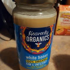 その他 Honey 100％オーガニック ホワイトハニー、非加熱＆無ろ過、624g（22