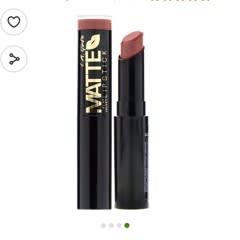 マット フラット ベルベット リップスティック、GLC812 スナグル、3g