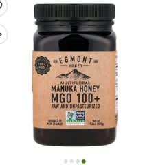 マルチフローラルマヌカハニー、生・非加熱、MGO 100+、500g
