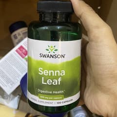 Buy Senna Leaf 500 mg 100 capsules Swanson