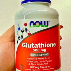 グルタチオン、500mg、ベジカプセル60粒