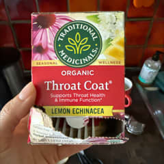 Organic Throat Coat（オーガニック スロートコート）、レモン