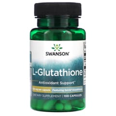 l glutathione review Page 1 - Reviews - Swanson Vitamins, L-Glutathione, 100 mg, 100 Capsules