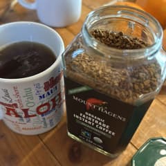 オーガニックフェアトレードインスタントコーヒー、カフェイン