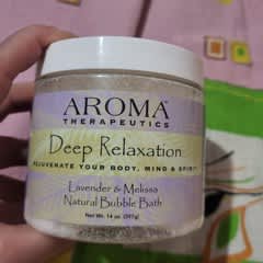 aromatherapy associate ボディクリーム&スクラブ ナチュラルボディスクラブ ディープリラクゼーション ラベンダー