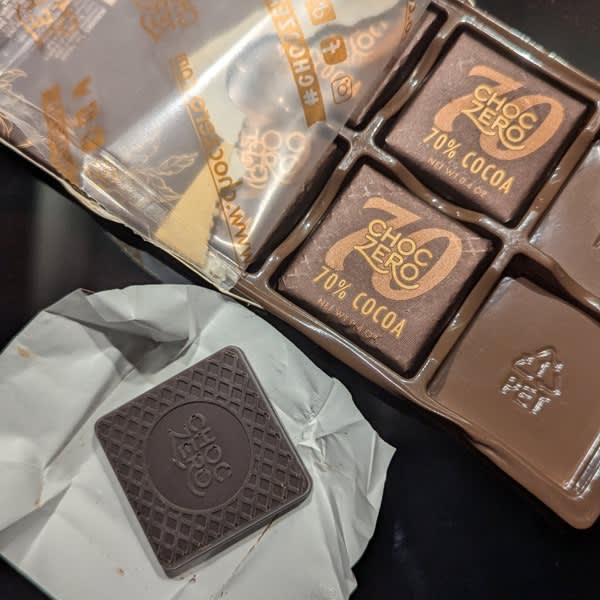 Page 1 - Reviews - ChocZero, Signature Squares, Dark