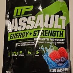 Assault®（アサルト）プレワークアウト、ブルーラズベリー、344g