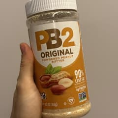 PB2ピーナッツパウダー無添加454g×12個 オリジナル パウダーピーナッツバター、454g（16オンス）