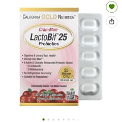 Amazon | California Gold Nutrition 食物纤维&乳酸菌系 营养品