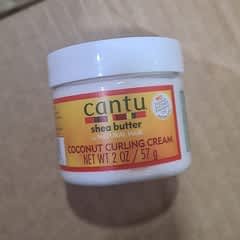 ナチュラルヘア用シアバター、ココナッツ カーリング クリーム、57g（2