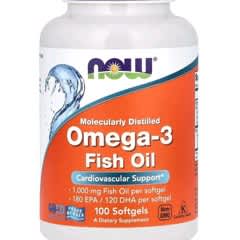 オメガ3フィッシュオイル、1,000mg、180EPA（エイコサペンタエン