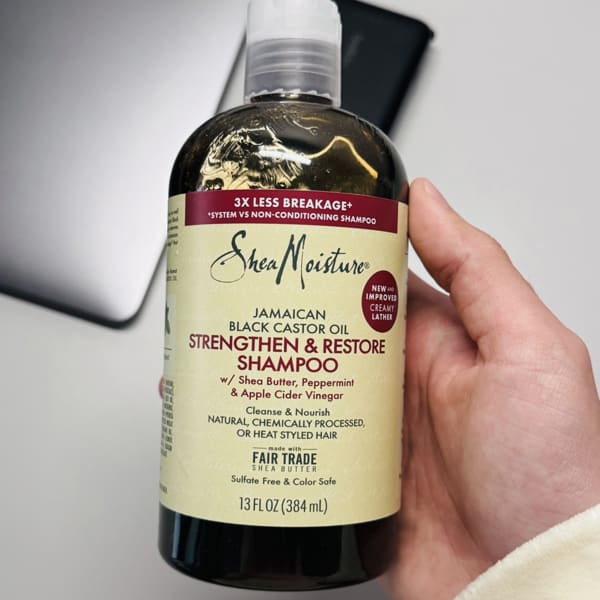 Shampoing Shea Moisture Jamaican Black Castor Oil - Fortifiant & Restaurateur - Neuf Dans Son Emballage