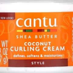 ナチュラルヘア用シアバター、ココナッツ カーリング クリーム、57g（2