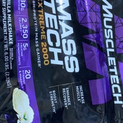 Mass Tech™(マステック)エクストリーム2000、バニラミルク Mass Tech™(マステック)エクストリーム2000、バニラミルク