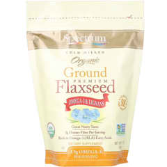 オーガニック グラウンド プレミアムフラックスシード（亜麻仁）、396g