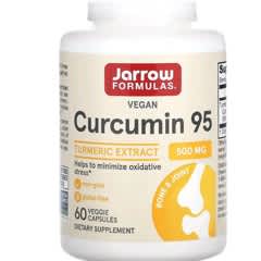 Curcumin 95, Turmeric Extract, 500 mg, 120 Veggie Capsules