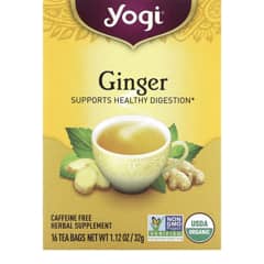 ジンジャー、カフェインフリー、ティーバッグ16袋、32g（1.12オンス）
