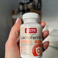 ラクトフェリン、フリーズドライ、250mg、60粒