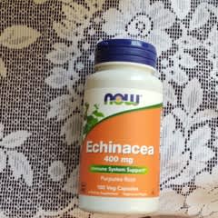 エキナセア、400mg、ベジカプセル100粒