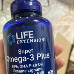スーパーオメガ３サプリメント120粒✕３個 LIFE EXTENSION Life Extension スーパーオメガ3 EPA/DHA 120粒 3本セット : BSD